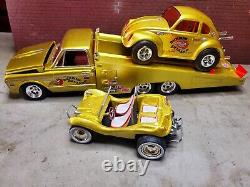 1/25 Model LOT DRAG RACE SET custom Built set TRUCK VW + Dune Buggy Hotrod Set