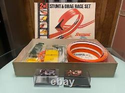 1-big Cigar Race! (rare) Original Aurora Speedline Stunt Drag Set/near Mint Cars