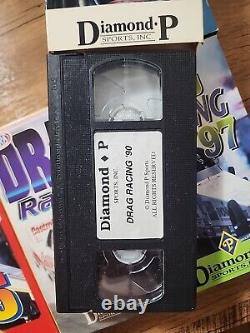 12 Diamond P Sports 1986-97 Nhra Drag Racing Vhs Set Htf Rare