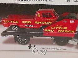 125 Lindberg #72170 Rare Little Red Wagon & Trailer Drag Racing Team Model Kit