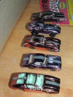 1968 Aurora Speedline 2 in 1 Stunt & Drag Race Set, 5 Cars withNew Accessory Packs