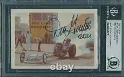 1971 Fleer AHRA Drag Champs Don Garlits Signed RC Beckett Authentic Auto BAS