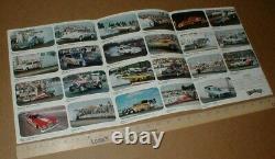 1977 Stars of Drag Racing Uncut 23 Race Card Sheet Set Superpress bookcover only