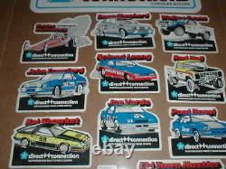 1983 Direct Connection Mopar Race Car Truck Dodge drag racing decal sticker set
