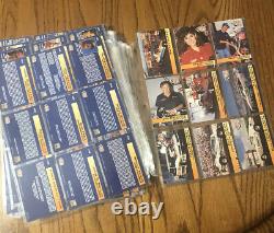 1992 PRO SET NHRA WINSTON DRAG RACING CARDS, COMPLETE 200 CARD SET With Autographs
