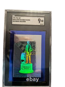 1992 Pro Set Hologram #nhra Winston Drag Racing Championship #2018/5000 Sgc 9