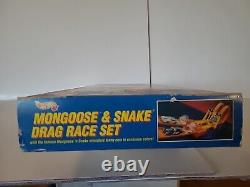 1993 Hot Wheels Mongoose & Snake Drag Race Set 25th Anniversary Sealed