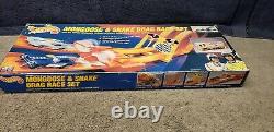 1993 Vintage Hot Wheels Mongoose & Snake Drag Race Set #20605 New In Box Sealed