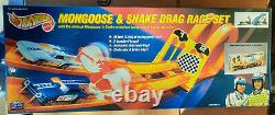 1993 Vintage Hot Wheels Mongoose & Snake Drag Race Set New In Box 11644