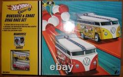 2005, Hot Wheels, Classics, Mongoose & Snake Drag Race Set, VW Drag Bus, SEALED BOX