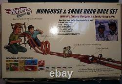 2005 Hot Wheels Redline Classics Mongoose & Snake Drag Race Set Complete, Nice