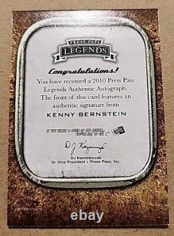 2010 Press Pass Legendskenny Bernsteinautographsp#125/125nrmt