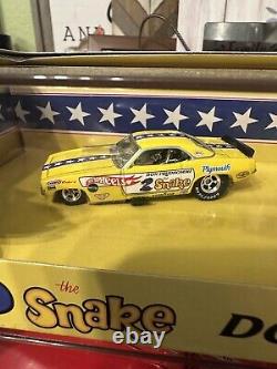 2011 Hot Wheels RLC SNAKE (Prudhomme) & MONGOOSE (McEwen) 2 Car Hauler Set