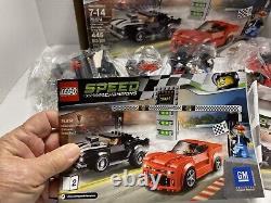 2016 LEGO #75874 Speed Champions Cheverolet Camero Drag Race 445pcs New Open Box