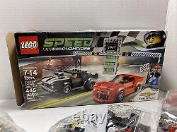 2016 LEGO #75874 Speed Champions Cheverolet Camero Drag Race 445pcs New Open Box