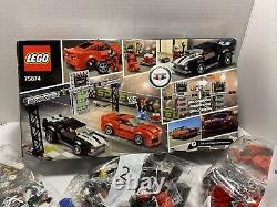 2016 LEGO #75874 Speed Champions Cheverolet Camero Drag Race 445pcs New Open Box