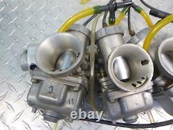 37.5 MM Mikuni Drag Racing Carburetor Set Of 4 With Throttle