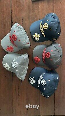 5 F1 FORMULA ONE Hat MICHAEL SCHUMACHER Drag Complete Set Of 2010 Caps