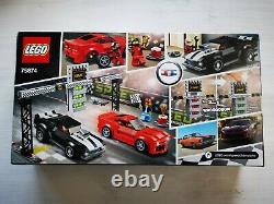 75874 Lego Speed Champions Chevrolet Camaro Drag Race UNOPENED SEALED RETIRED