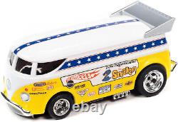 AUTO WORLD HOT WHEELS 13ft SNAKE VS MONGOOSE PRO 164 DRAG RACING STRIP VW BUSES