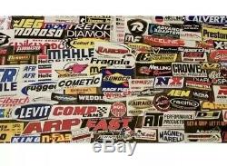 Assorted Set Of 3000+ Drags Nhra Offroad Utv Motocross Racing Decals Stickers