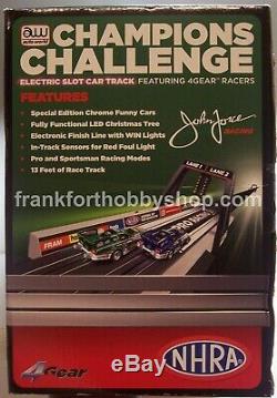 Auto World #SRS242 1/64 John Force Champions Challenge Drag Race Set Brand New