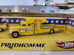 Autographed Hot Wheels RLC DON The Snake PRUDHOMME 2 Car Dragster & Hauler Set