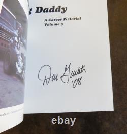 Autographed by Don Garlits, 3 Volume Set, BIG DADDY A Career Pictorial