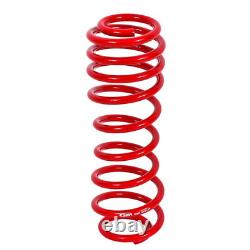 BMR Suspension Red Lowering Springs (Set Of 4) Drag For 07-14 Ford Shelby GT500