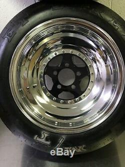 Bogart Force 5 Drag Racing Wheel/Tire Set Toyota Xrunner Srunner