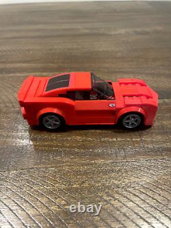 Complete LEGO SPEED CHAMPIONS Chevrolet Camaro Drag Race (75874)