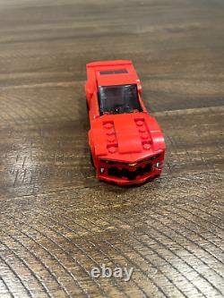 Complete LEGO SPEED CHAMPIONS Chevrolet Camaro Drag Race (75874)