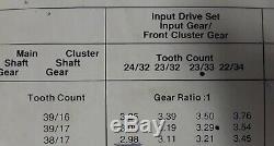 DOUG NASH 4+1 5 speed crash box PRO SHIFT DRAG RACE 17/38 1st gear set