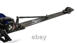 Exotek Racing 2135 3mm CF with Single Wheel Style Drag Slash Pro Wheelie Bar Set