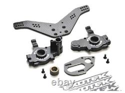 Exotek Racing 22 5.0 Alloy Drag Gear Box Set with Motor Plate Tower 2088