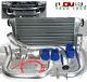Fmic Turbo Intercooler + Bolt On Piping Kit For Rb20 Rb25 Skyline R32 R33 R34