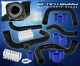 For 93-97 Del Sol D15 D16 Bolt-on Turbo Piping Kit Rs S Bov Adapter Blue Coupler