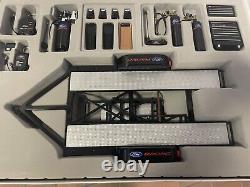 Ford Racing GMP 1/18 Tool, Trailer set. Drag, Circle Track. Never taken out 118