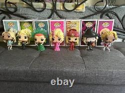 Funko Pop Set of RuPaul's Drag Race Lot of 7 Hot Topic Exclusives Trixie Mattel