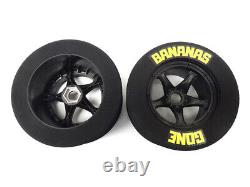 Gone Bananas Racing Skinz Foam Drag Wheels & Tires (set of 2)