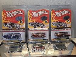 Hot Wheels 2002 RLC Series 1 Complete Set With PINK BEACH BOMB 2 / VW DRAG BUS