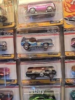 Hot Wheels 2002 RLC Series 1 Complete Set With PINK BEACH BOMB 2 / VW DRAG BUS