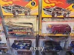 Hot Wheels 2002 RLC Series 1 Complete Set With PINK BEACH BOMB 2 / VW DRAG BUS