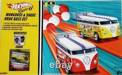 Hot Wheels Classic Snake & Mongoose Drag Race Set withVolkswagen Drag Buses NEW