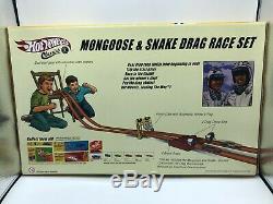 Hot Wheels Classics Mongoose & Snake Drag Race Set Autographed By Both Drivers
