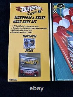 Hot Wheels Classics Mongoose & Snake Drag Race Set VOLKSWAGEN Bus 2005 HTF