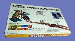 Hot Wheels Classics Mongoose & Snake Themed Customized VW Drag Bus Race Set 164