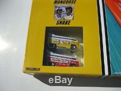 Hot Wheels Classics Mongoose & Snake VW Drag Bus Race Set Autographed by Snake