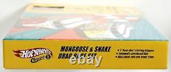 Hot Wheels Classics Mongoose & Snake VW Drag Bus Race Set J4225 NRFB 2005 164