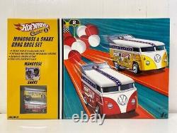 Hot Wheels Classics Mongoose and Snake Volkswagen Drag Bus Race Set Sealed